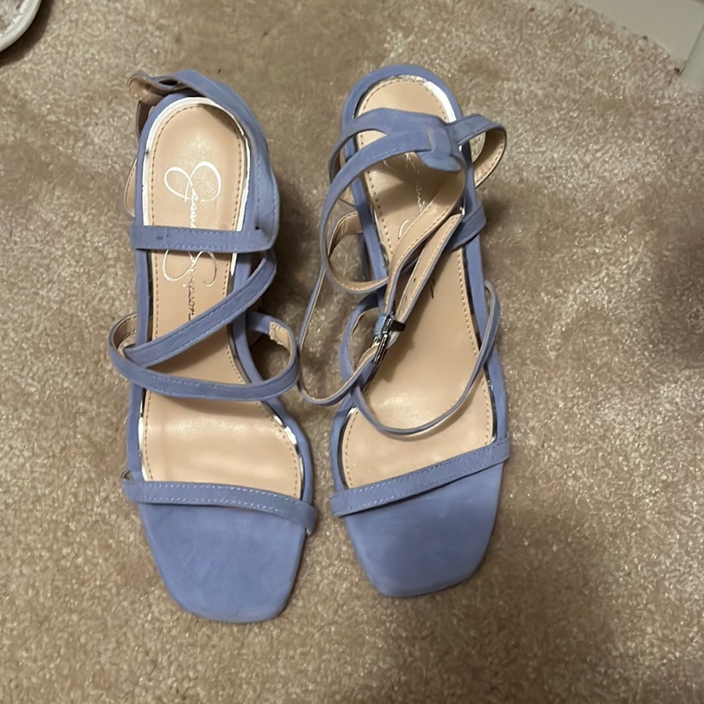Jessica Simpson strappy heels